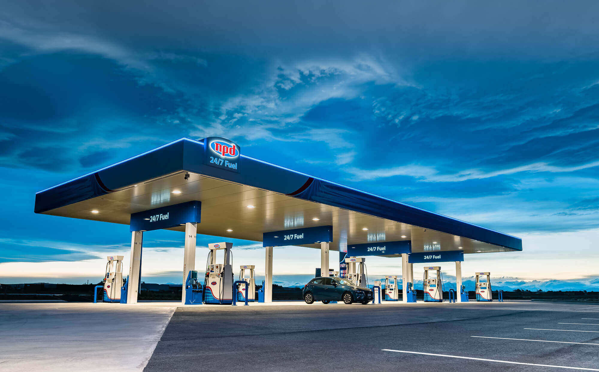 NPD canopy branding