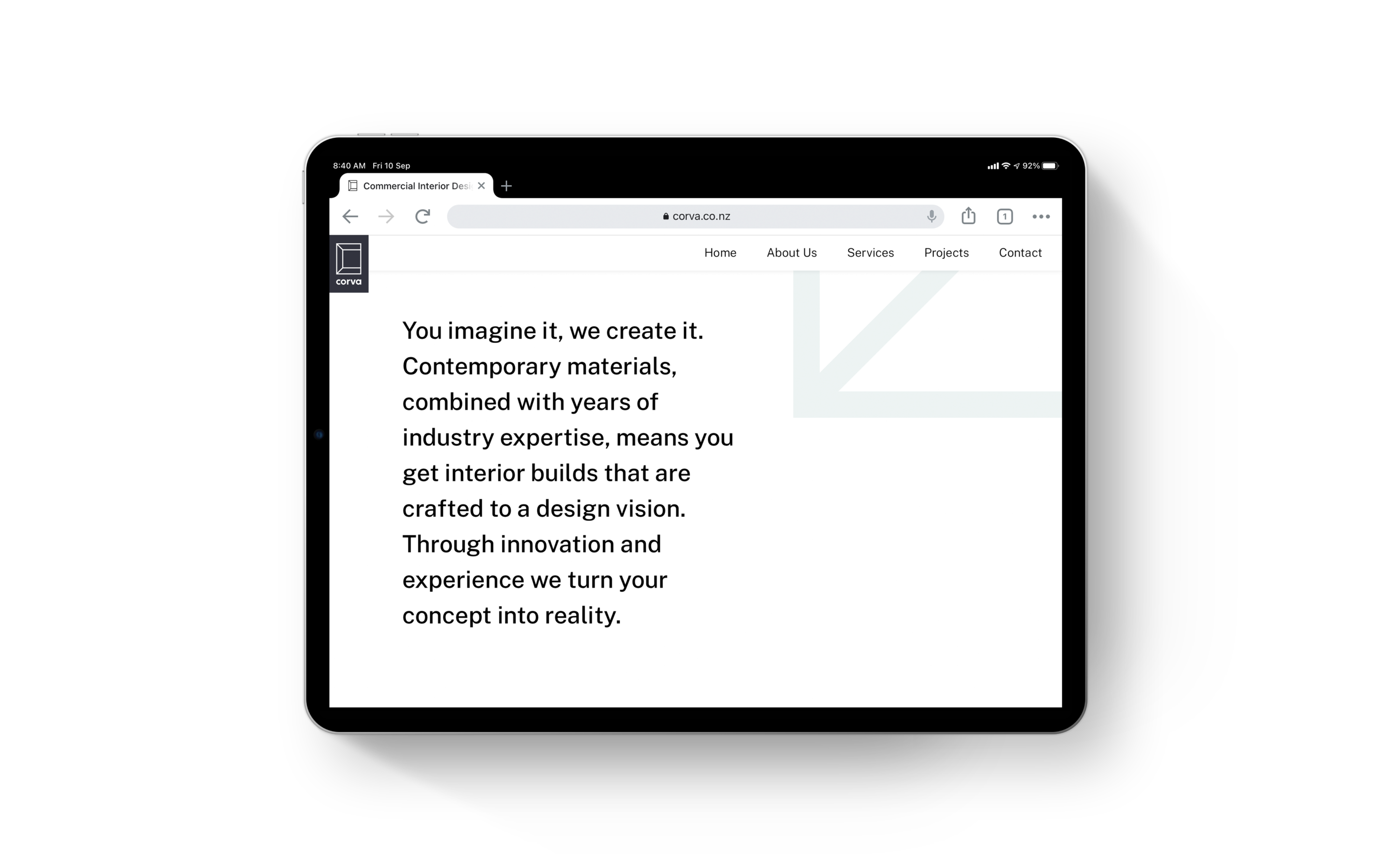 iPad-Corva-Homepage-2